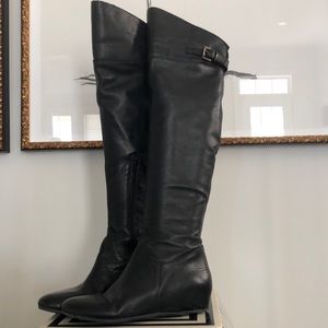 Locale Leather Over the Knee Boots